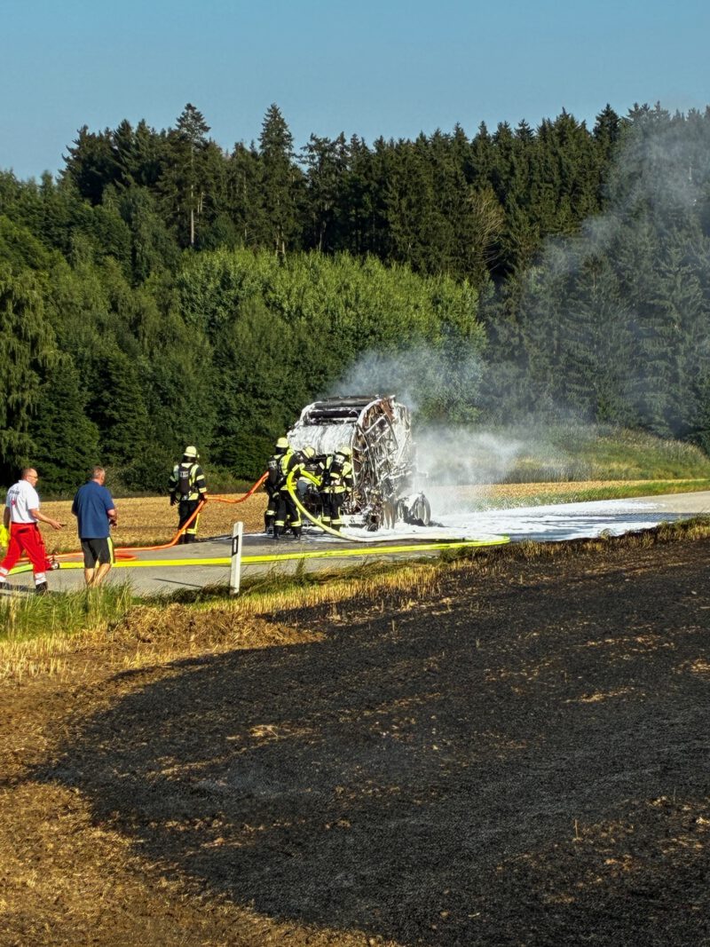 Brand Ballenpresse